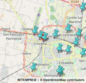 Mappa Via Mario Colombi Guidotti, 43126 Parma PR, Italia (2.66059)