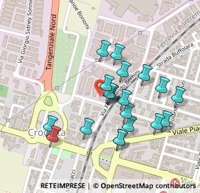 Mappa Via Gian Lorenzo Bernini, 43126 Parma PR, Italia (0.211)