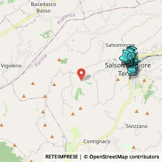 Mappa Via Podere Mirandola Cangelasio, 43039 Salsomaggiore Terme PR, Italia (2.5825)