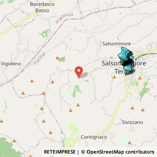 Mappa Via Podere Mirandola Cangelasio, 43039 Salsomaggiore Terme PR, Italia (2.5795)