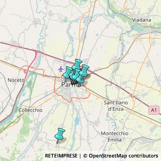 Mappa Via Achille Cantoni, 43122 Parma PR, Italia (3.02273)