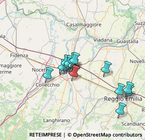 Mappa Via Achille Cantoni, 43122 Parma PR, Italia (11.05071)