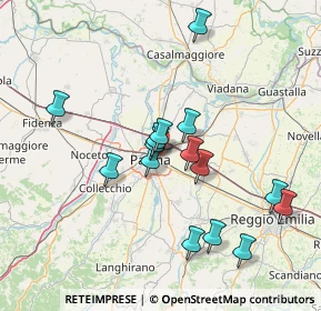 Mappa Via Achille Cantoni, 43122 Parma PR, Italia (13.91133)