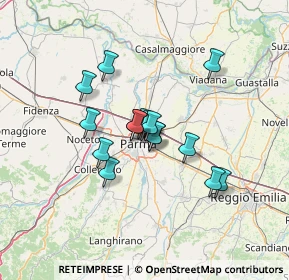 Mappa Via Montello, 43122 Parma PR, Italia (9.51375)