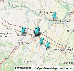 Mappa Via Montello, 43122 Parma PR, Italia (6.64)