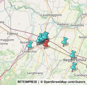 Mappa Via Montello, 43122 Parma PR, Italia (8.335)