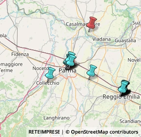 Mappa Via Montello, 43122 Parma PR, Italia (15.462)
