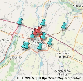 Mappa Via Treviso, 43122 Parma PR, Italia (5.12455)