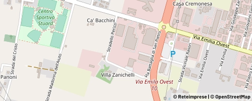 Mappa Parma