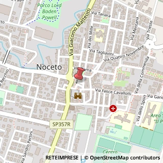 Mappa Piazza della repubblica 32, 43015 Noceto, Parma (Emilia Romagna)