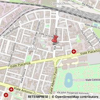 Mappa Via Savani, 12, 43126 Parma, Parma (Emilia Romagna)