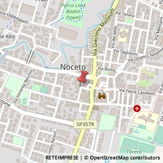 Mappa Via Primo Maggio,  25, 43015 Noceto, Parma (Emilia Romagna)