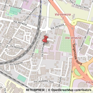 Mappa Via Ermete Zacconi, 20, 43122 Parma, Parma (Emilia Romagna)