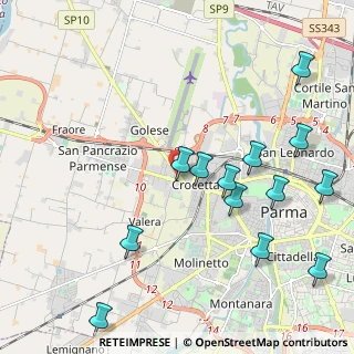 Mappa Via Emilia Ovest, 43100 Parma PR, Italia (2.45846)