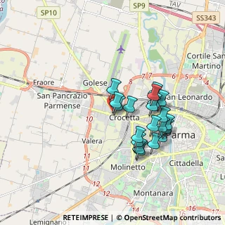 Mappa Via Emilia Ovest, 43100 Parma PR, Italia (1.5485)