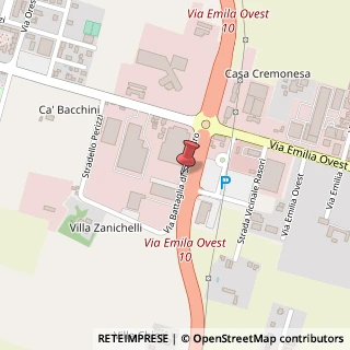 Mappa Via Nazionale, 200, 43126 Parma, Parma (Emilia Romagna)