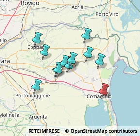 Mappa Via Fossa, 44025 Massa Fiscaglia FE, Italia (10.44833)