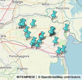 Mappa Via Fossa, 44025 Massa Fiscaglia FE, Italia (11.733)