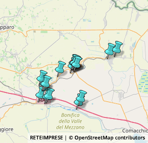 Mappa Via Fossa, 44025 Massa Fiscaglia FE, Italia (5.33176)