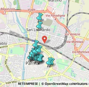 Mappa Via Palermo, 43122 Parma PR, Italia (0.894)