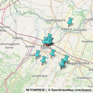 Mappa Via Palermo, 43122 Parma PR, Italia (10.48833)