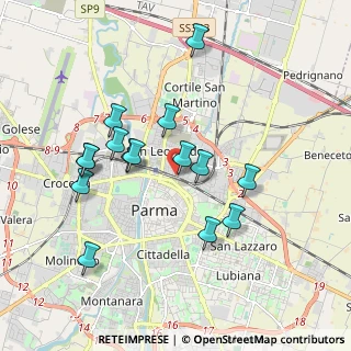 Mappa Via Palermo, 43122 Parma PR, Italia (1.78)