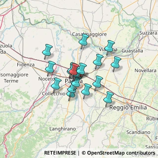 Mappa Via Dante Spaggiari, 43122 Parma PR, Italia (9.17526)