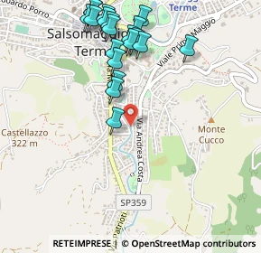 Mappa Via Unità, 43039 Salsomaggiore Terme PR, Italia (0.5725)