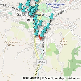 Mappa Via Unità, 43039 Salsomaggiore Terme PR, Italia (0.595)