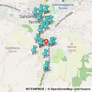 Mappa Via Unità, 43039 Salsomaggiore Terme PR, Italia (0.447)