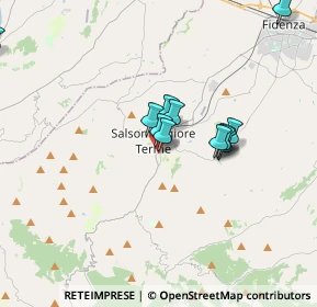 Mappa Via Unità, 43039 Salsomaggiore Terme PR, Italia (3.06333)