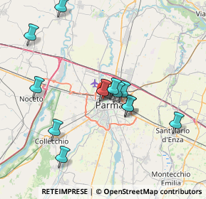 Mappa Piazza Ravenet, 43126 Parma PR, Italia (6.81692)