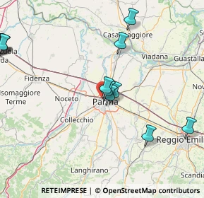 Mappa Piazza Ravanet, 43126 Parma PR, Italia (28.6215)