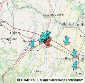 Mappa Piazza Ravenet, 43126 Parma PR, Italia (8.59)