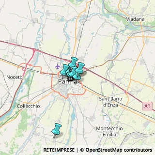 Mappa Via Burla, 43122 Parma PR, Italia (3.13182)