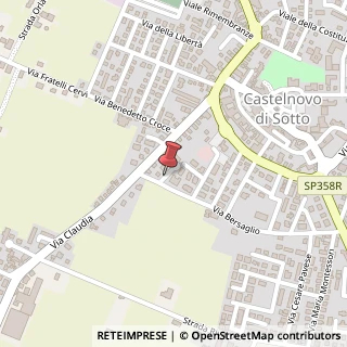 Mappa Via de Sanctis Francesco, 9, 42024 Castelnovo di Sotto, Reggio nell'Emilia (Emilia Romagna)