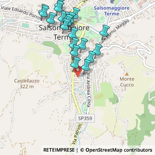 Mappa Via Vittorio Veneto, 43039 Salsomaggiore Terme PR, Italia (0.583)