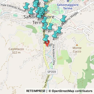 Mappa Via Vittorio Veneto, 43039 Salsomaggiore Terme PR, Italia (0.666)