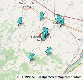 Mappa Via Vittorio Veneto, 43039 Salsomaggiore Terme PR, Italia (5.43417)