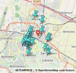 Mappa Via Trieste, 43122 Parma PR, Italia (1.446)