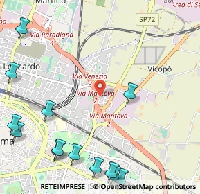 Mappa Via Maestri del Lavoro, 43122 Parma PR, Italia (1.59846)
