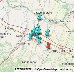 Mappa Via Maestri del Lavoro, 43122 Parma PR, Italia (5.99091)