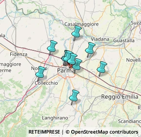 Mappa Via Maestri del Lavoro, 43122 Parma PR, Italia (8.09636)
