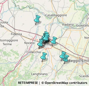 Mappa Via Battisti Pontiroli, 43126 Parma PR, Italia (6.39214)