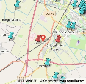 Mappa Via Vecchio Reno, 44124 Ferrara FE, Italia (3.5635)