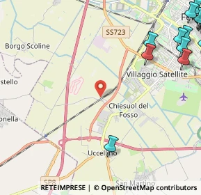 Mappa Via Vecchio Reno, 44124 Ferrara FE, Italia (4.021)