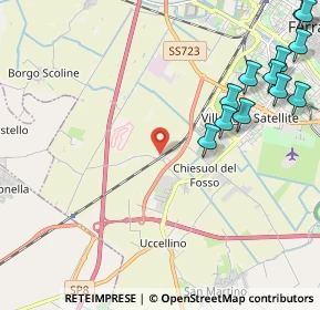 Mappa Via Vecchio Reno, 44124 Ferrara FE, Italia (2.89)