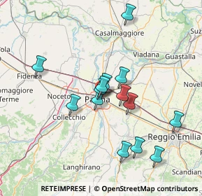 Mappa Via Abruzzi, 43122 Parma PR, Italia (12.88786)