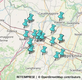 Mappa Via Abruzzi, 43122 Parma PR, Italia (12.07)