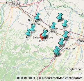 Mappa Salsomaggiore Terme, 43039 Salsomaggiore Terme PR, Italia (12.2895)